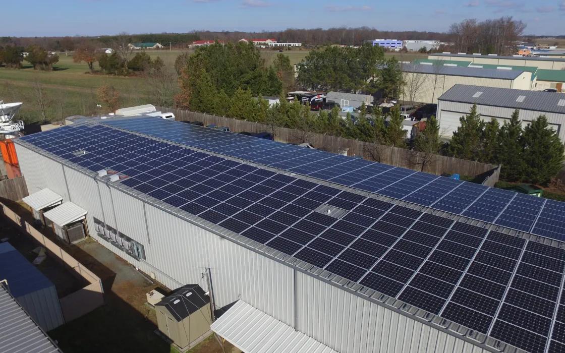 Eastcor solar installation in Easton, MD, project photograph 1 of 3