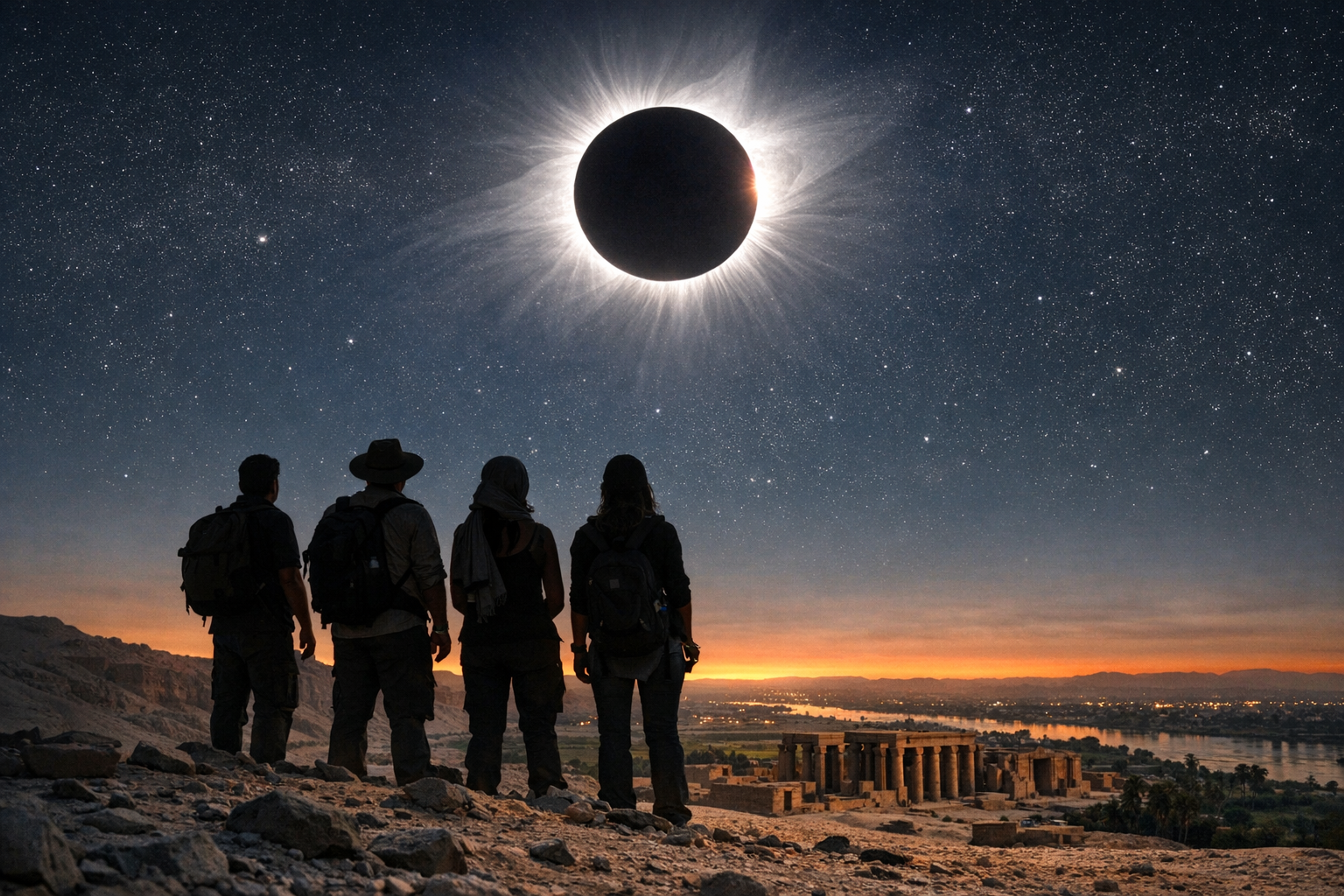 Total Solar Eclipse 2027 Luxor Tour – 5 Days in Egypt