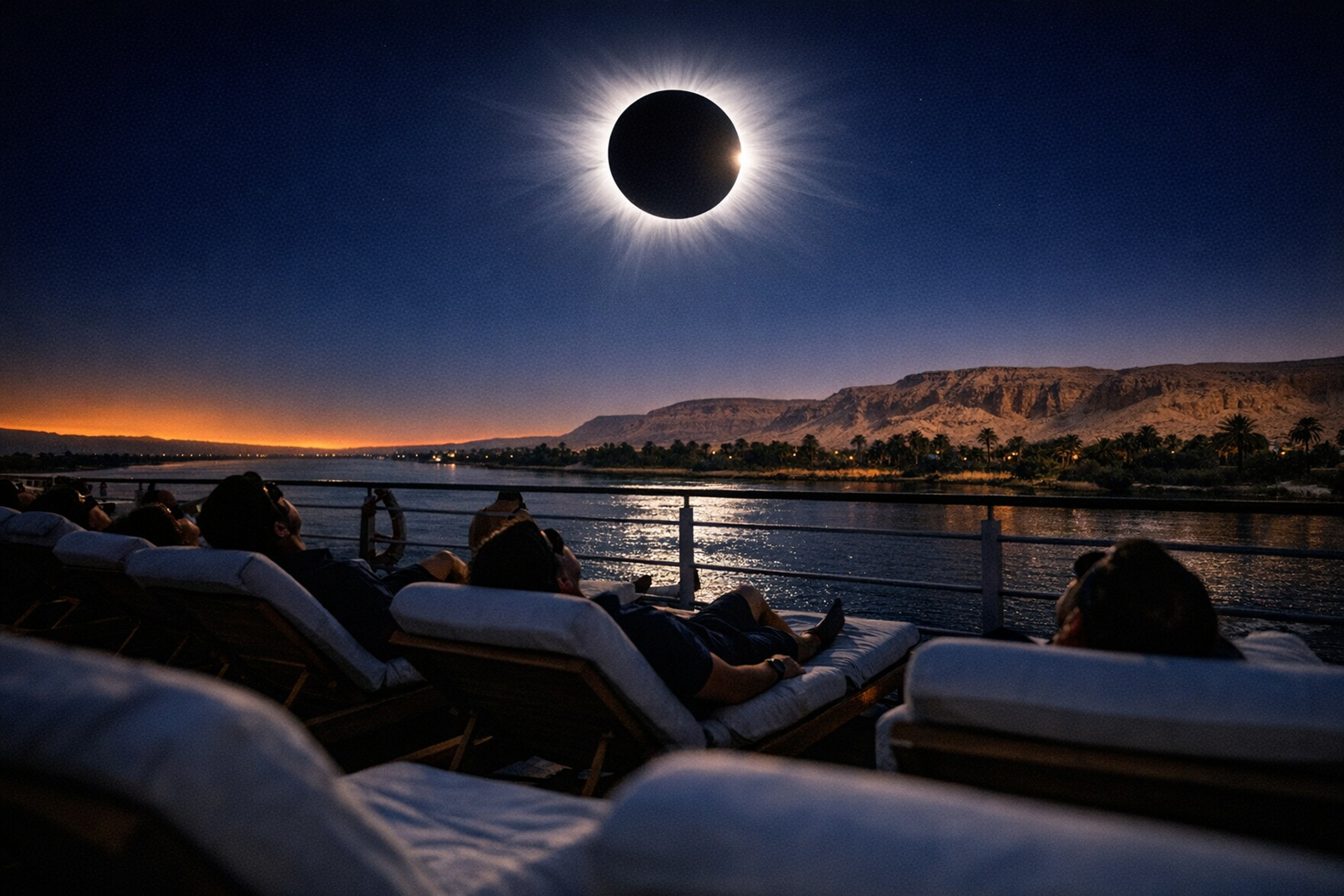 Solar Eclipse 2027 Nile Cruise - 8 Days Luxor & Aswan