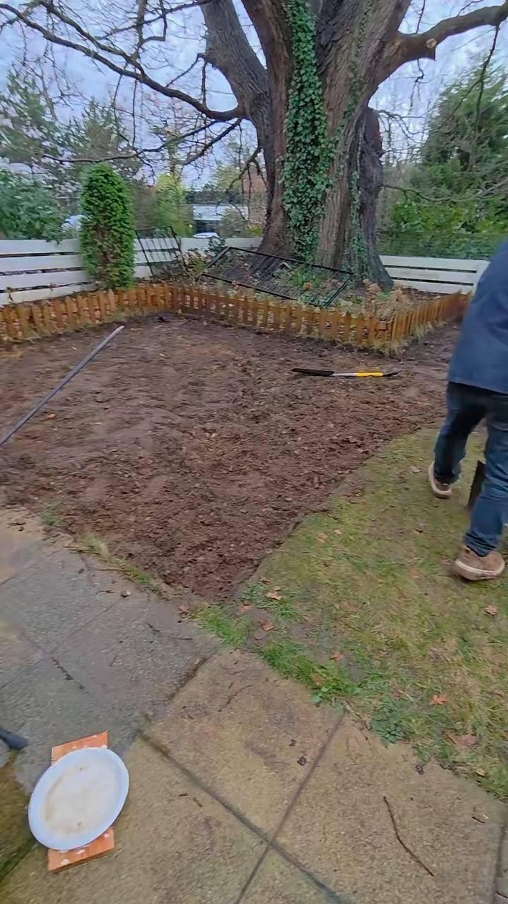 Ground preparation and edging — Landscape & Paving by TrustBuilt Projects