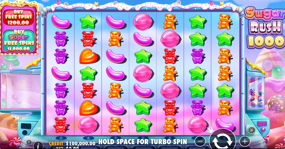 Sugar Rush 1000 Slot From Pragmatic Play