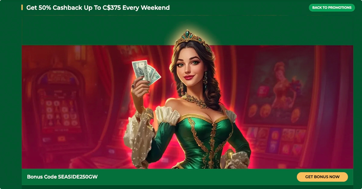 GrandWin Weekend Cashback Bonus