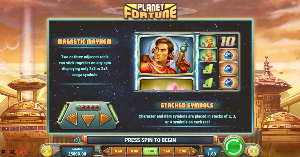 Planet Fortune Features and Bonus Features