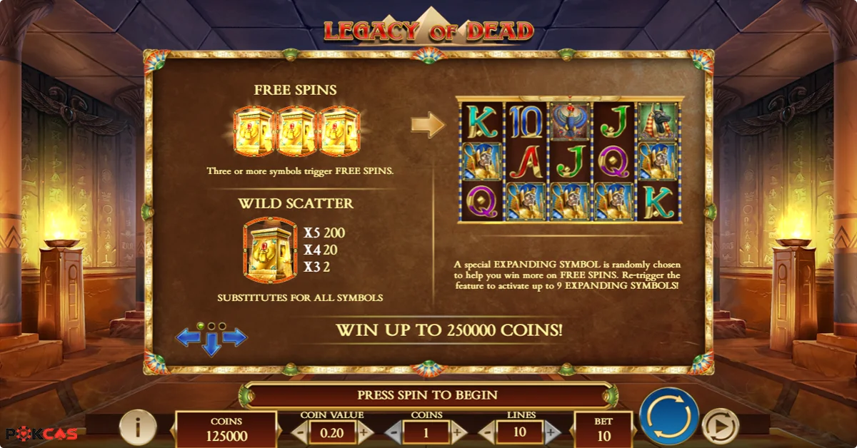 Legacy of Dead Features and Bonus Features