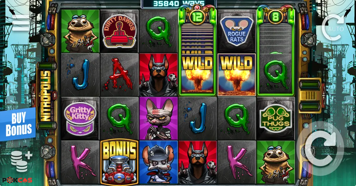 Nitropolis Slot From ELK Studios