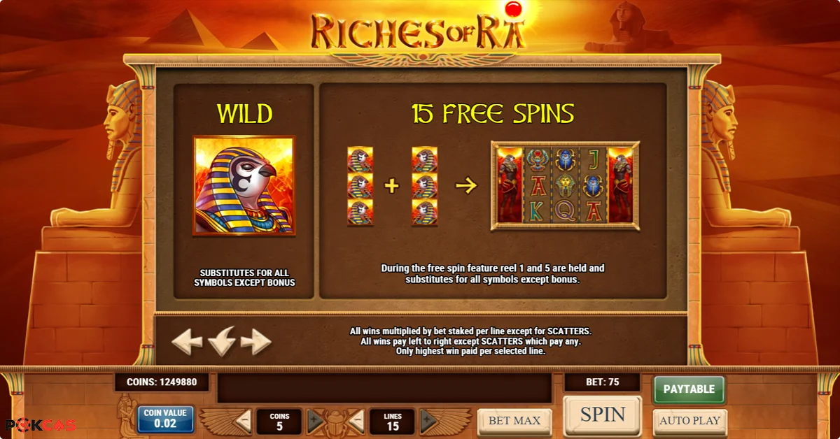 Riches of RA Features and Bonus Features