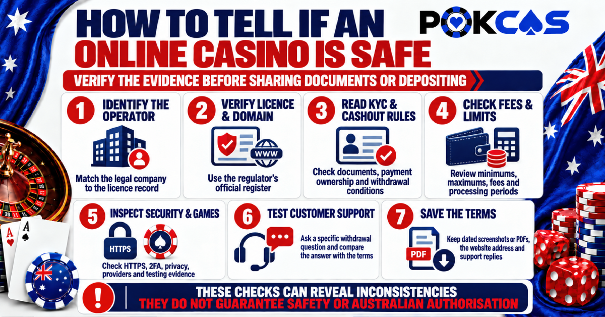 How to tell if an online casino is safe