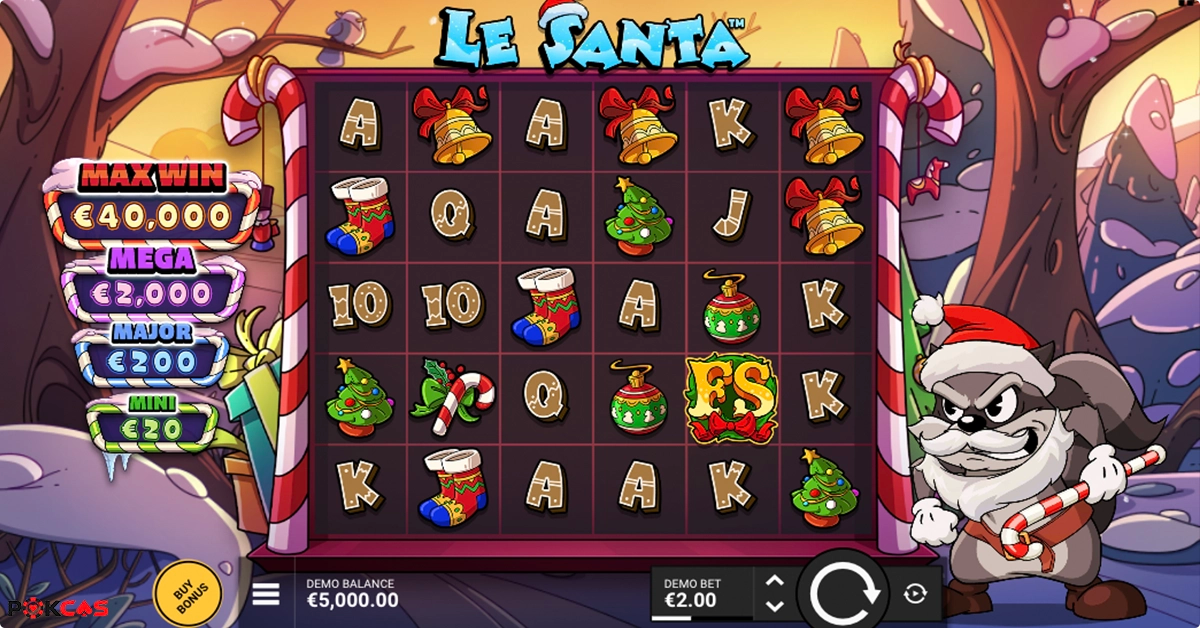 Le Santa Slot From Hacksaw Gaming