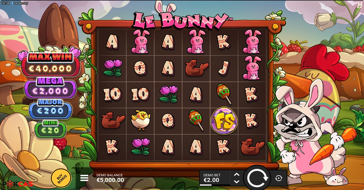 Le Bunny Slot From Hacksaw Gaming