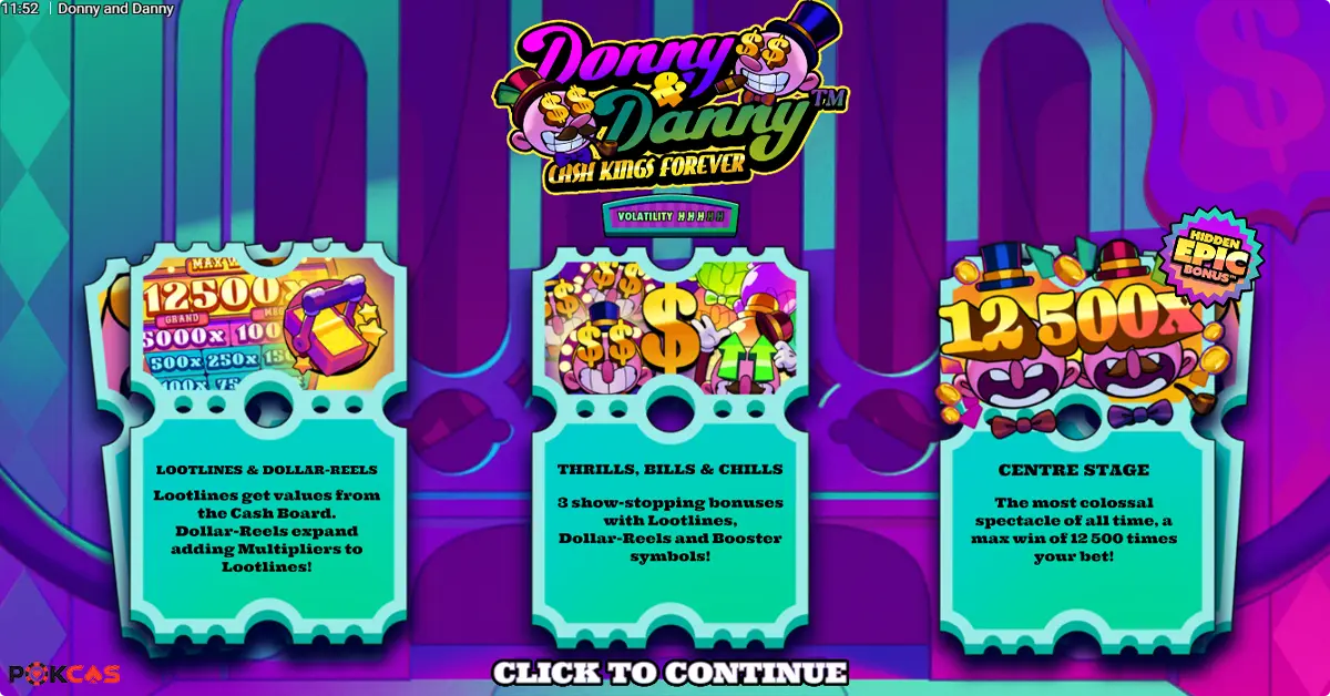 Donny and Danny Slot From Hacksaw Gaming