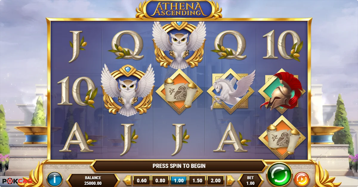 Athena Ascending Slot From Play'n GO