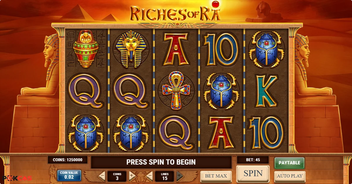 Riches of RA Slot From Play'n GO
