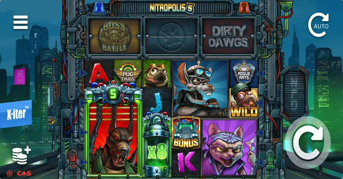 Nitropolis 5 Slot From ELK Studios
