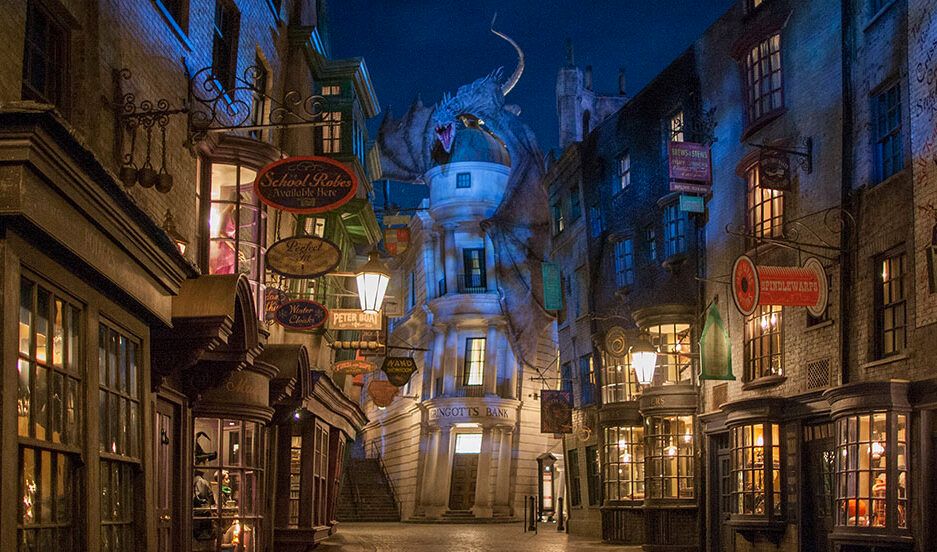 Gringotts Banks is the only bank in Britain for Wizards