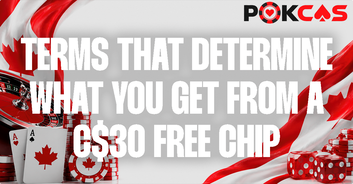Terms that decide what C$30 is worth