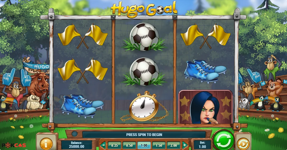 Hugo Goal Slot From Play'n GO