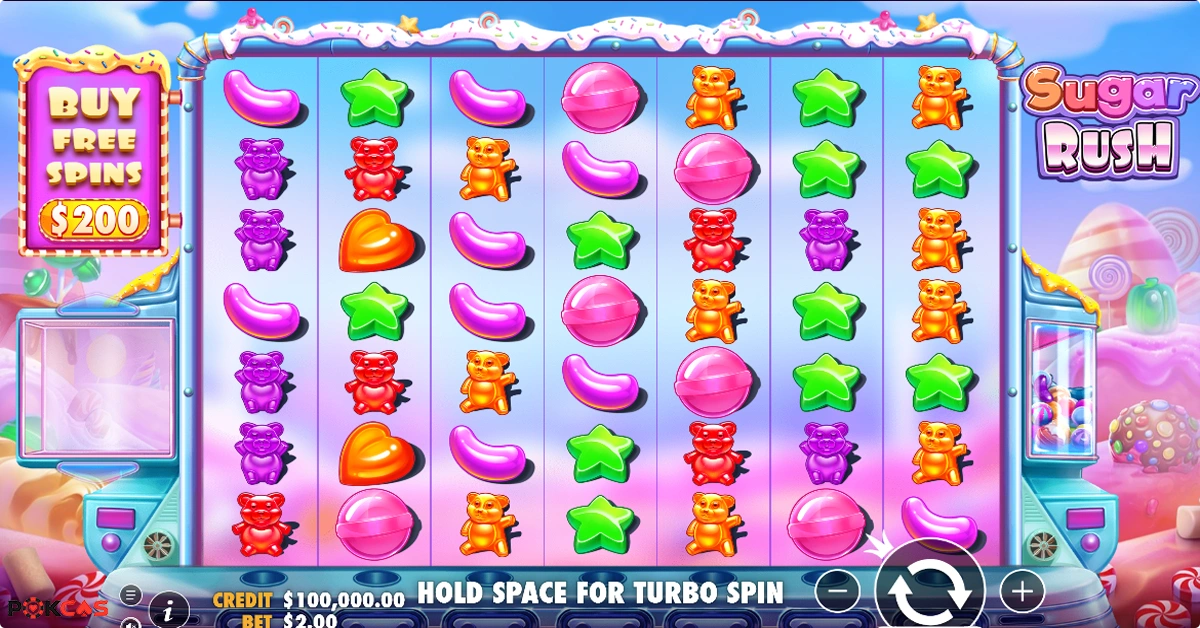 Sugar Rush Slot From Pragmatic Play