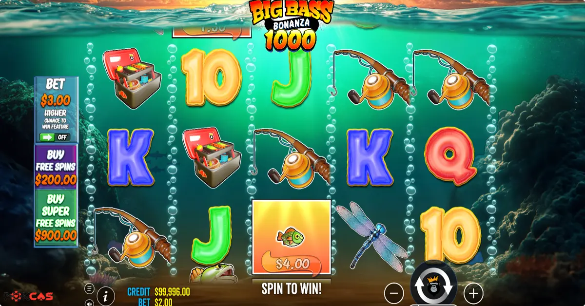 Big Bass Bonanza 1000 Features and Bonus Features