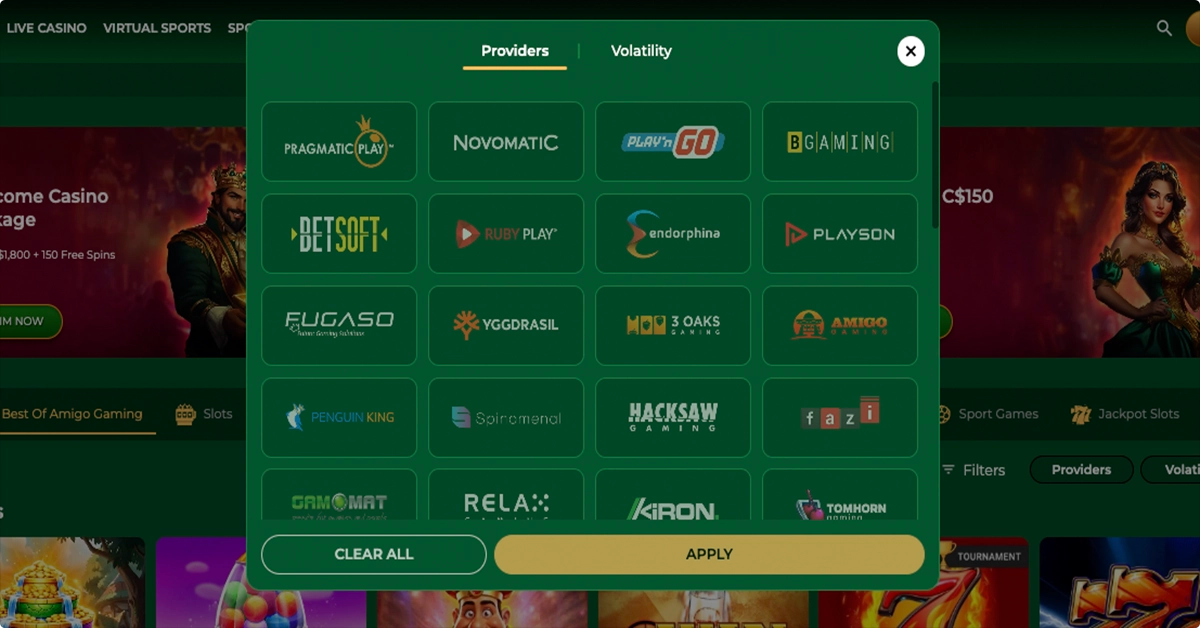 GrandWin Software Providers and Game Studios