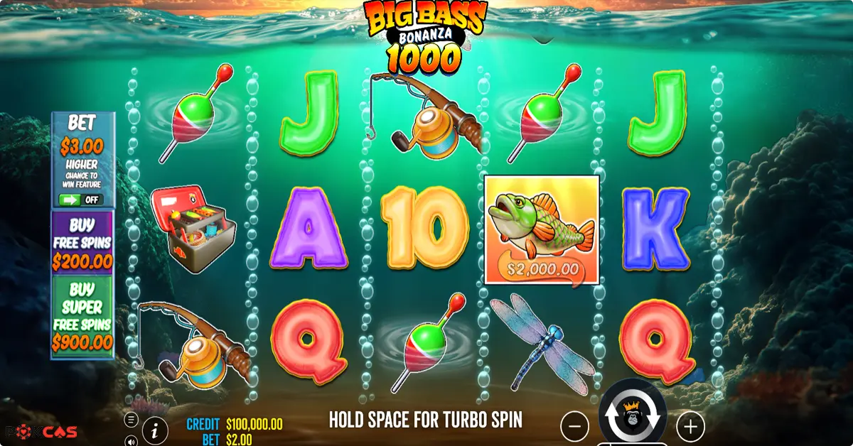 Big Bass Bonanza 1000 Slot From Pragmatic Play