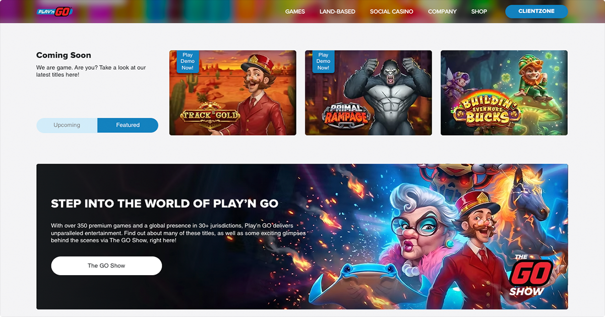 Play'n GO key facts and platform data