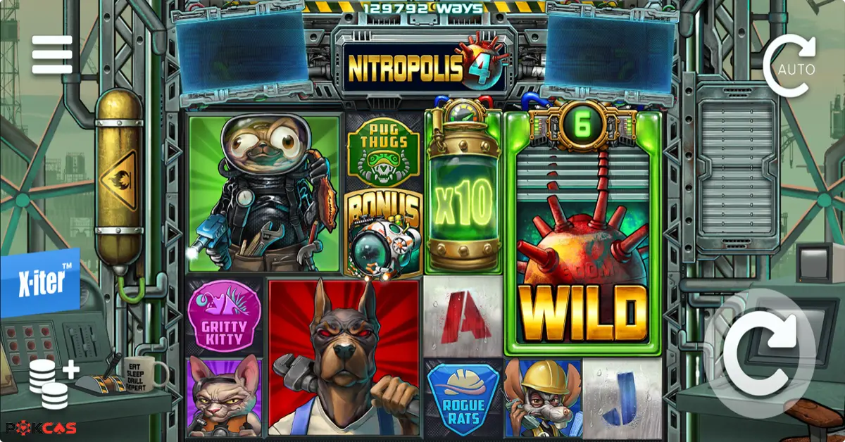 Nitropolis 4 Slot From ELK Studios