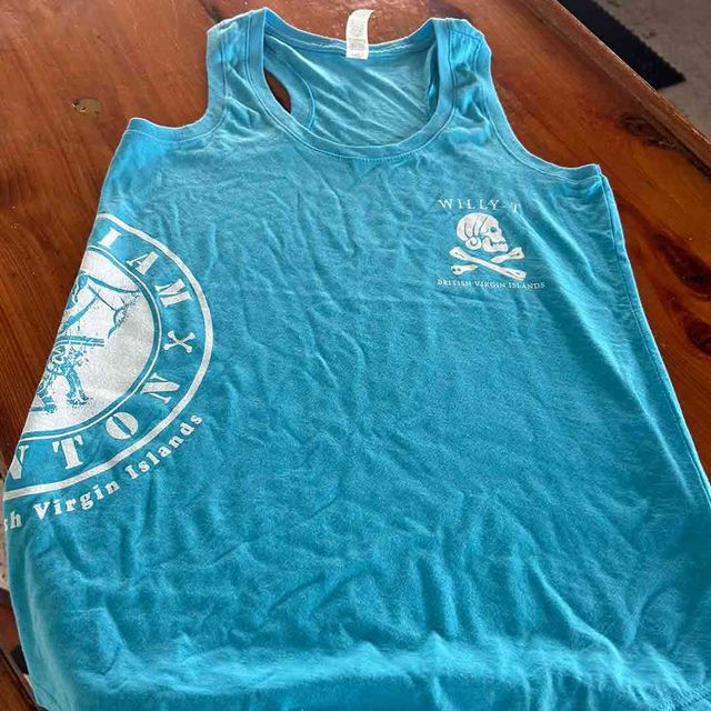 Blue Willy T Tank Top