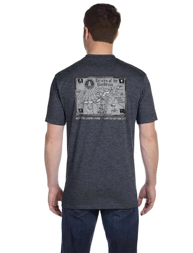 Limited Edition Pirates of the Pandemic T-Shirt (Grey)