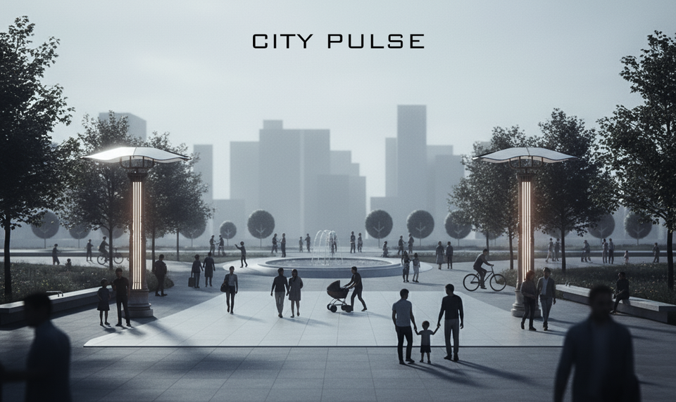 City Pulse: Ambient Public Mood Beacons