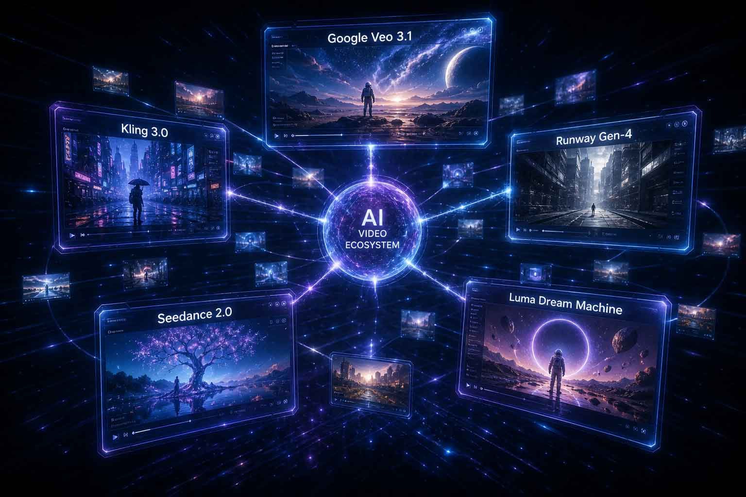 2026 AI 影片生成工具怎麼選？Veo、Kling、Runway、Seedance 優勢與挑選邏輯全整理