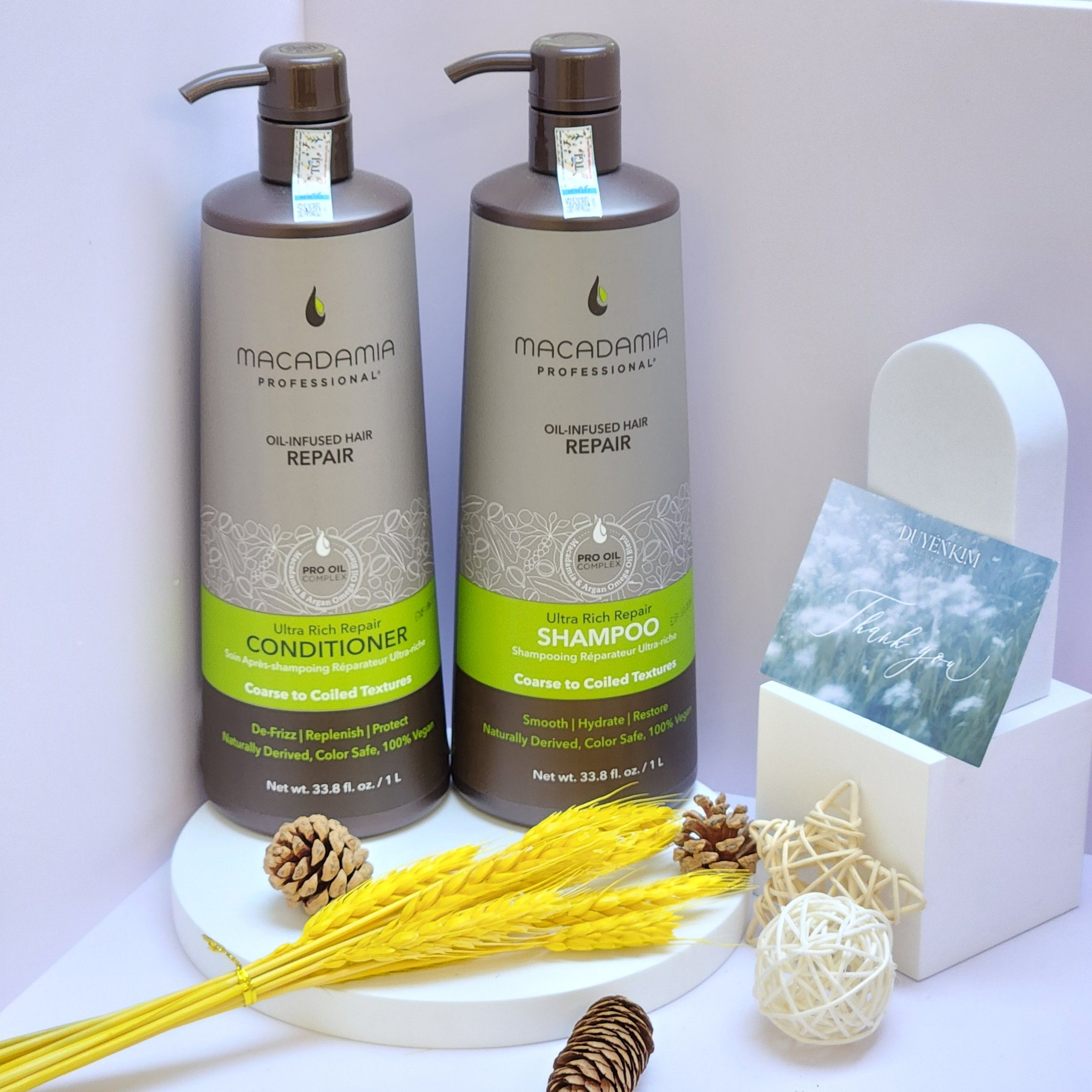 Dầu gội xả phục hồi siêu dưỡng chất Macadamia Ultra Rich Repair | Duyên Kim  - Mỹ phẩm chính hãng | Beauty & Haircare