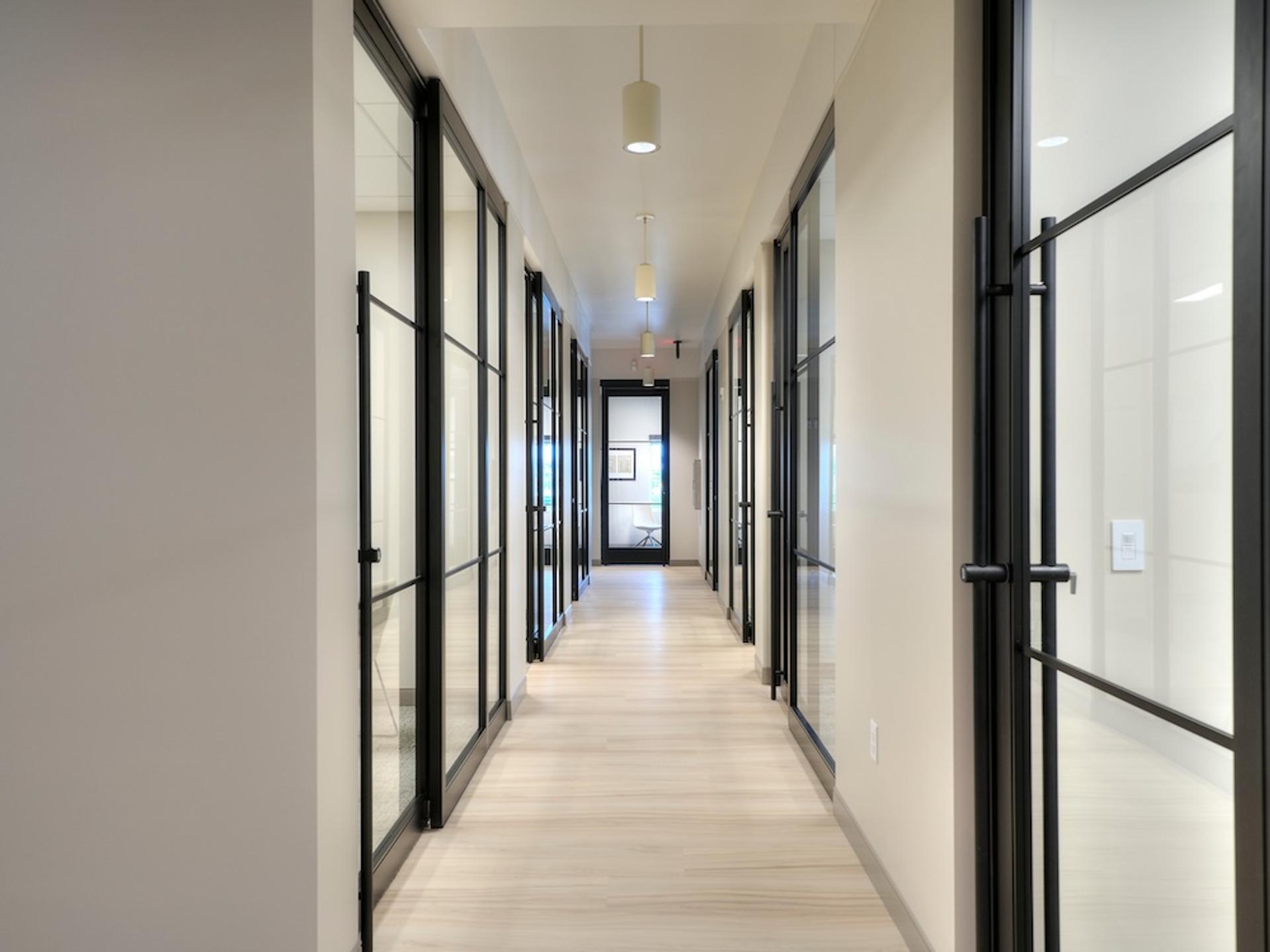 Sower Investment Partners ThinWall aluminum door installation