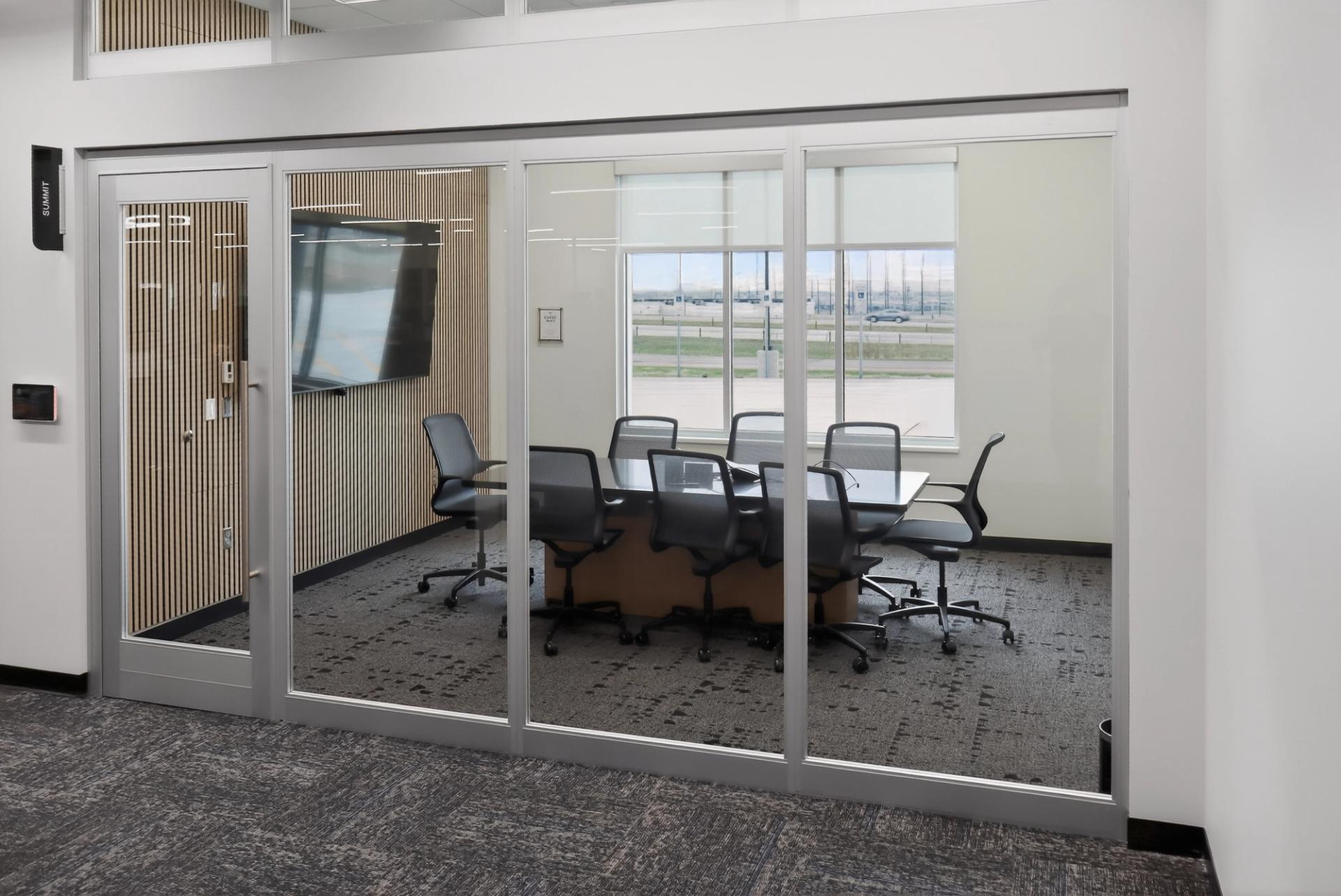 Direct Companies ThinWall aluminum door installation