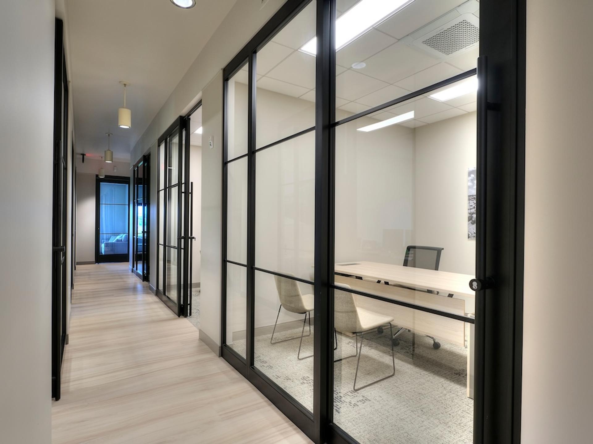 Sower Investment Partners ThinWall aluminum door installation