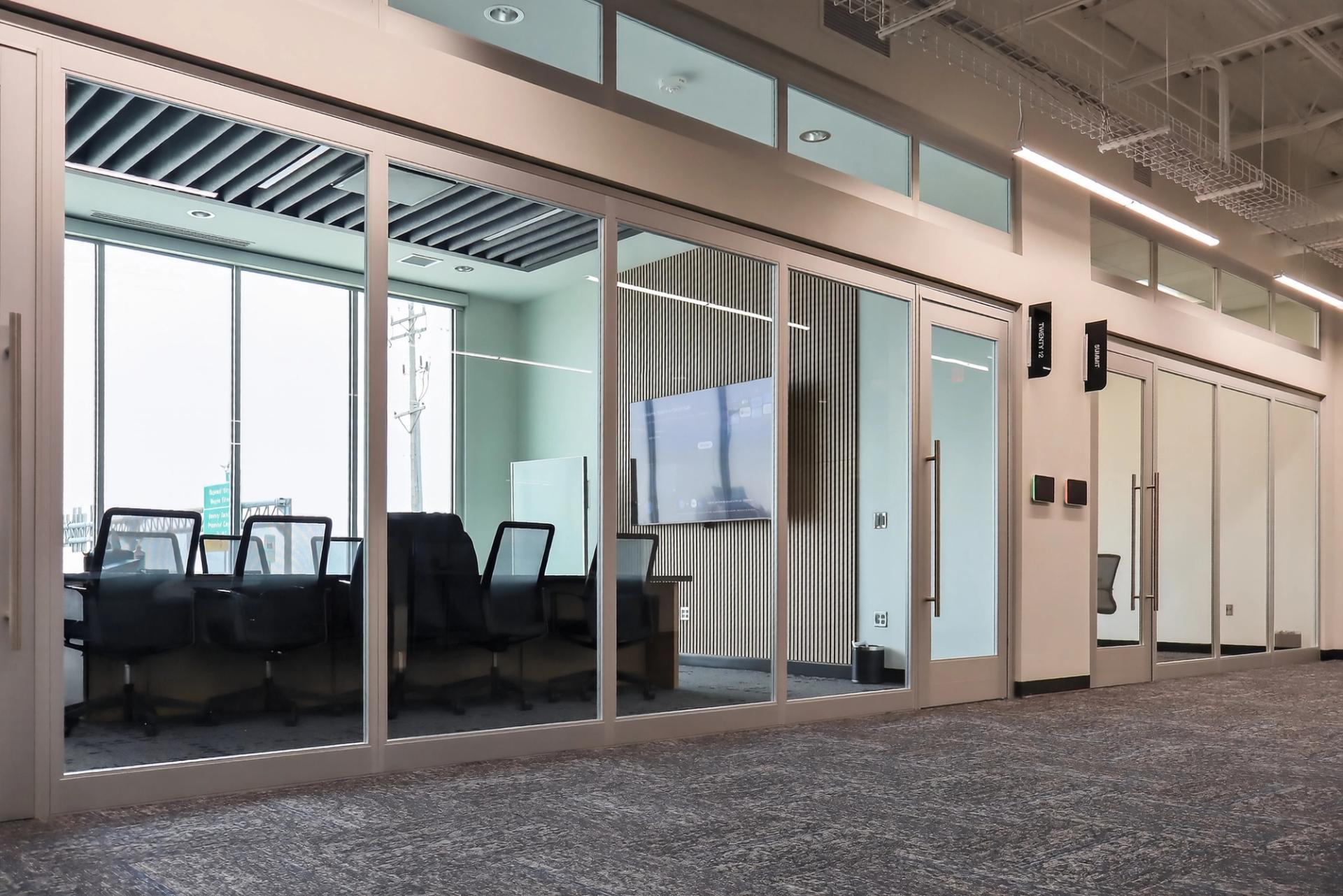Direct Companies ThinWall aluminum door installation