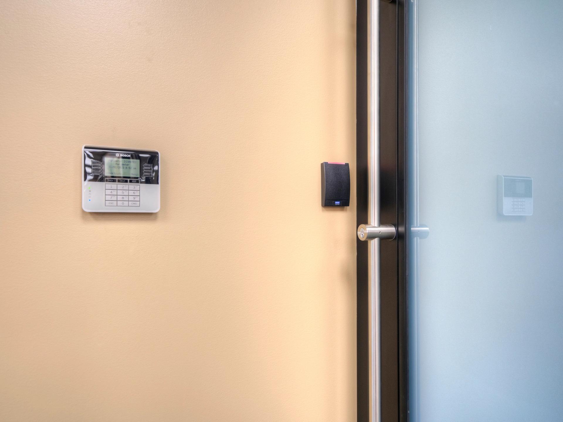 CharterWest Bank ThinWall + Trimmed aluminum door installation
