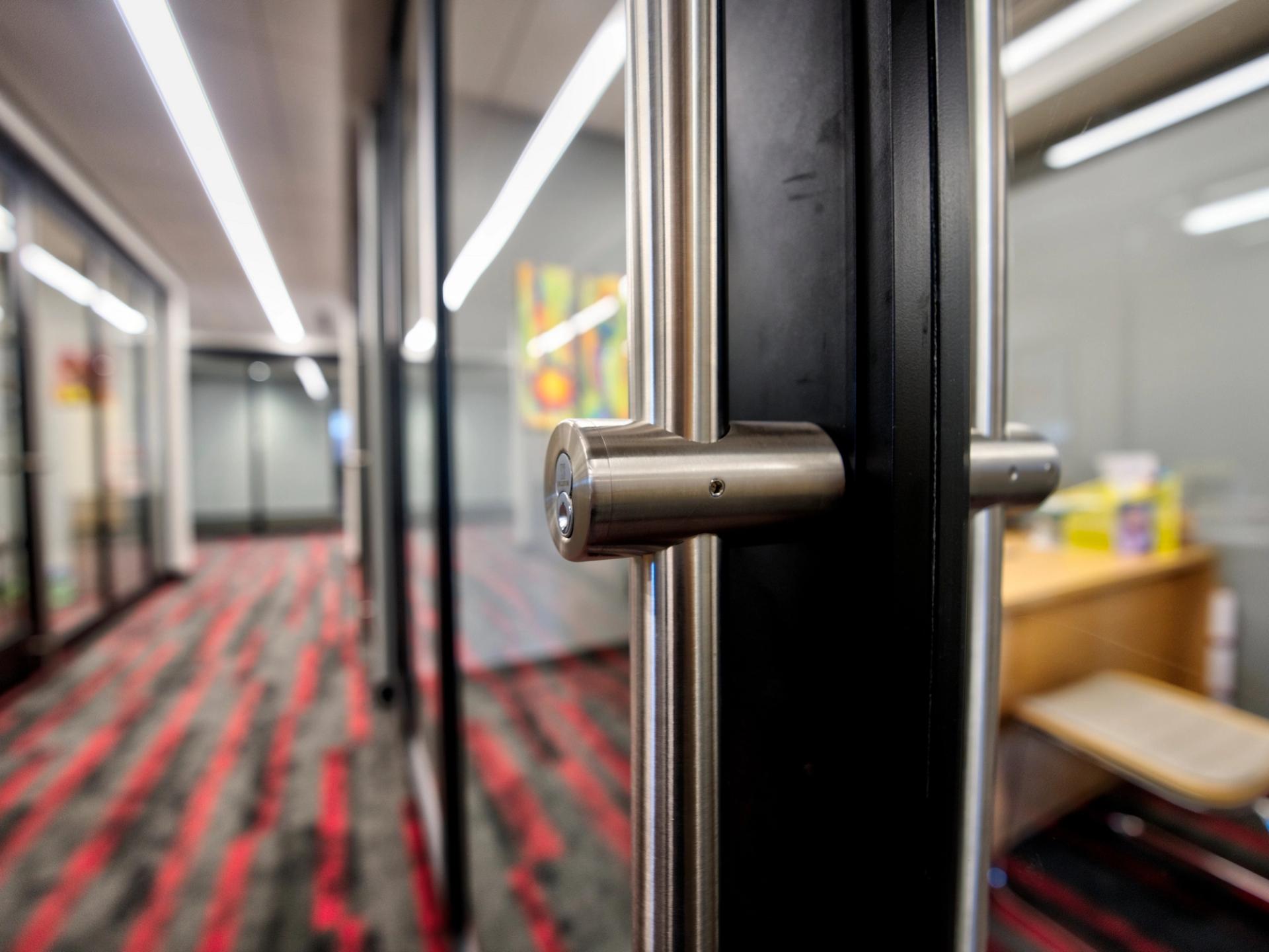 Heart Ministries ThinWall aluminum door installation