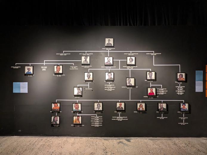 The Fela family tree at the 2025 Ecobank Exhibition