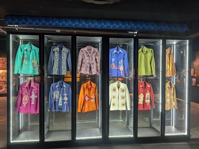 A collection of the Fela jackets