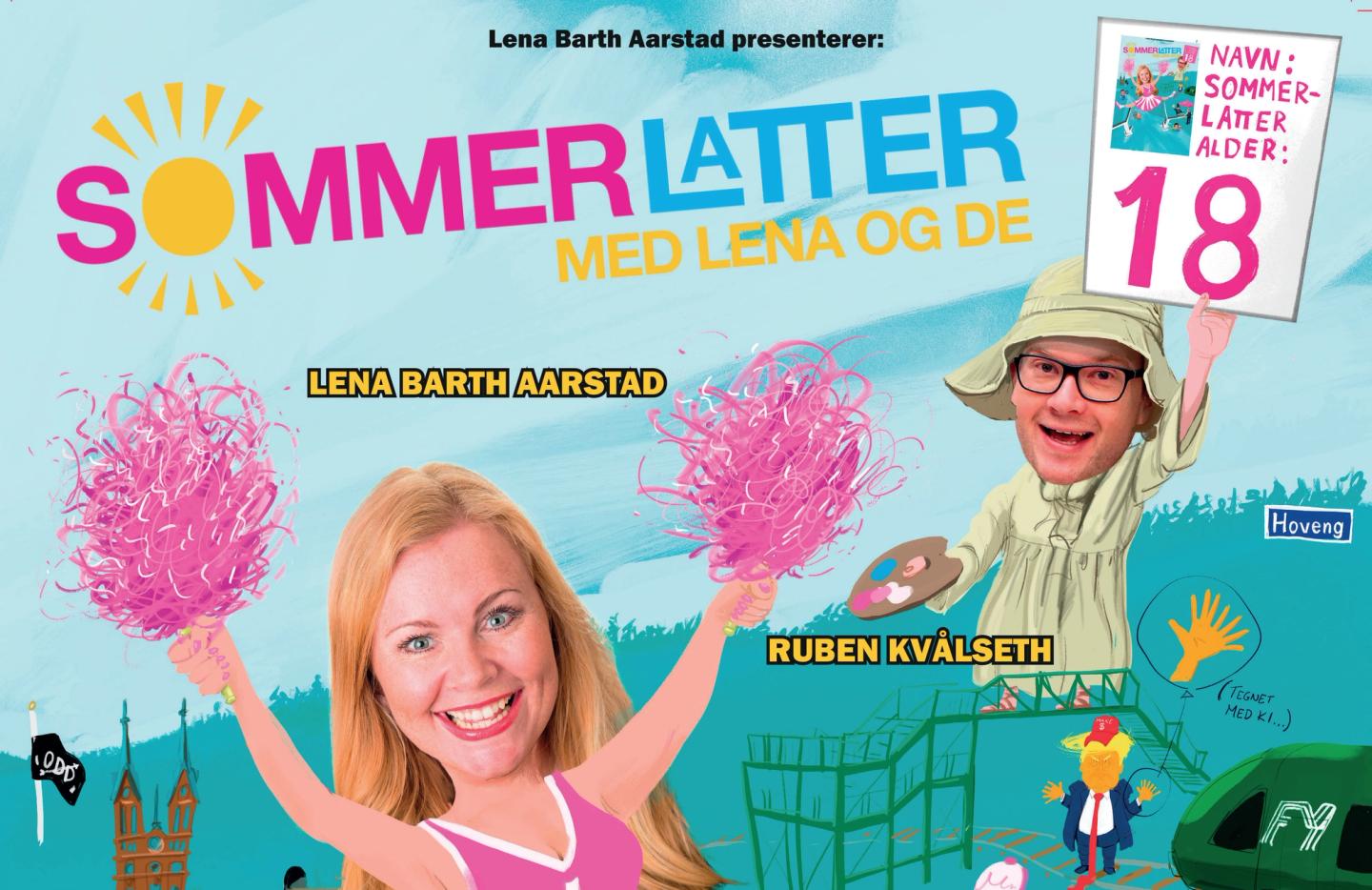 Sommerlatter 28. august på samfunnshuset