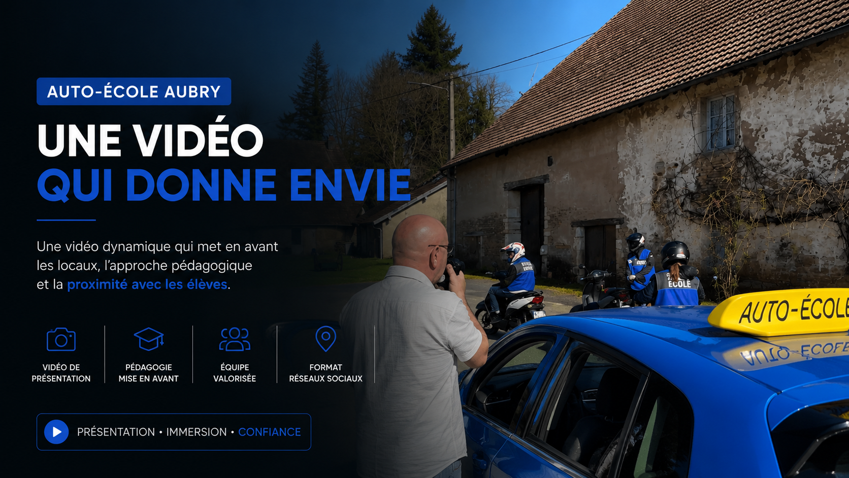 Image du film réalisé pour Aubry