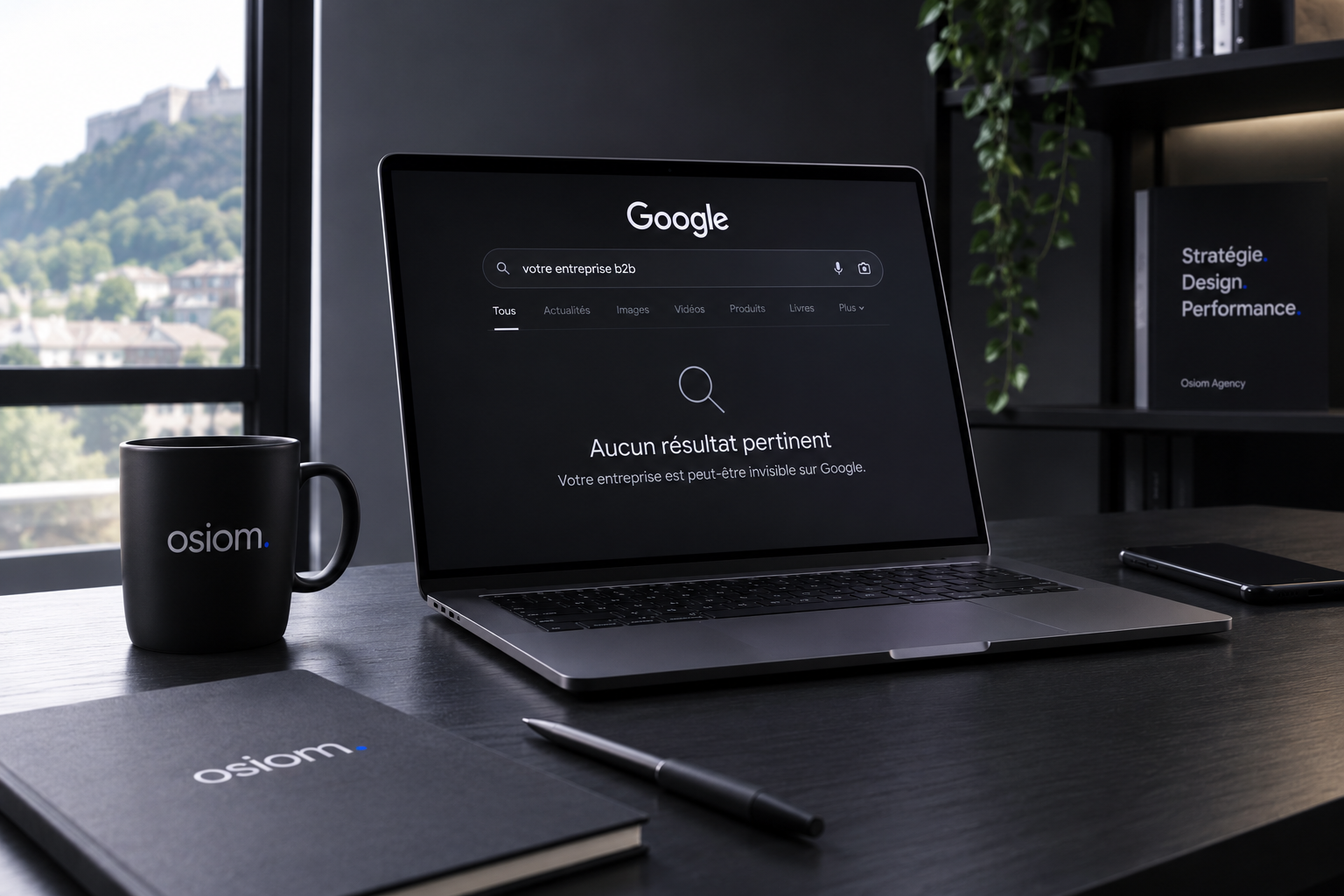 Écran d'ordinateur affichant des résultats de recherche Google organiques