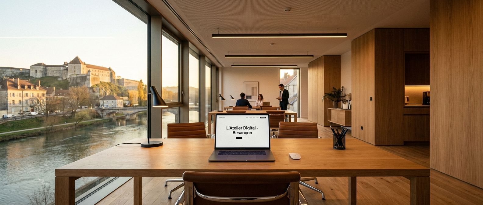 Créer un site vitrine à Besançon : guide 2025
