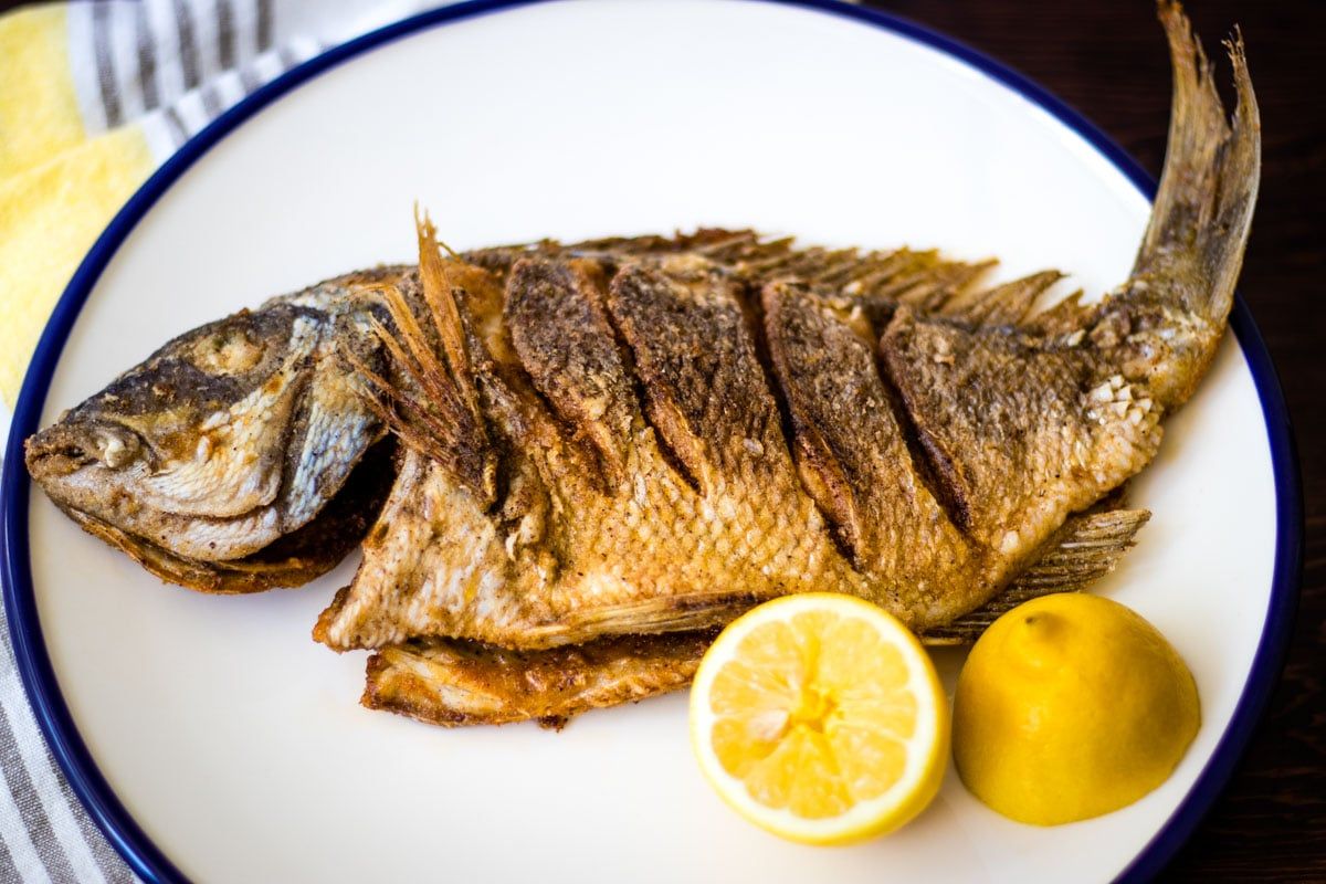 Tasty Fried Fish with Miss Cookie Grill Mix