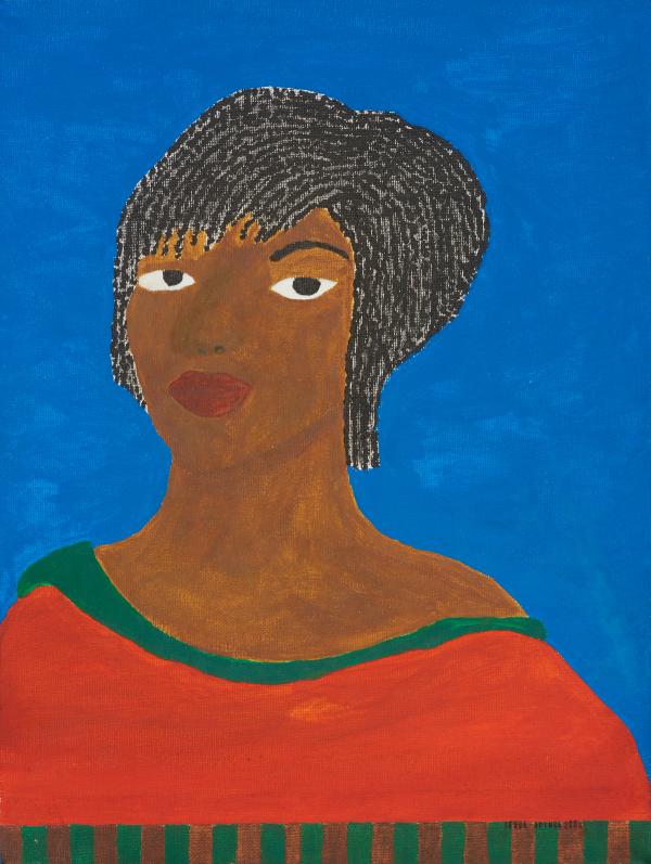 La belle femme africaine 