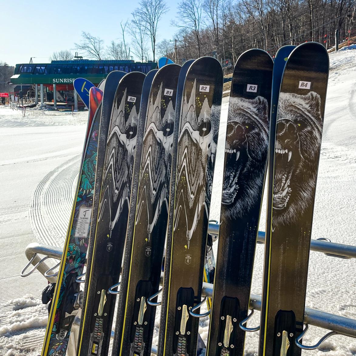 J skis • Limited Edition skis designed by Jason Levinthal · J skis ...