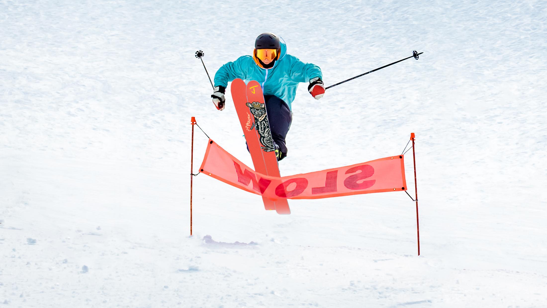 The Vacation "ROUNDUP" Sam Larson x J Collab Limited Edition Ski Shredding Image