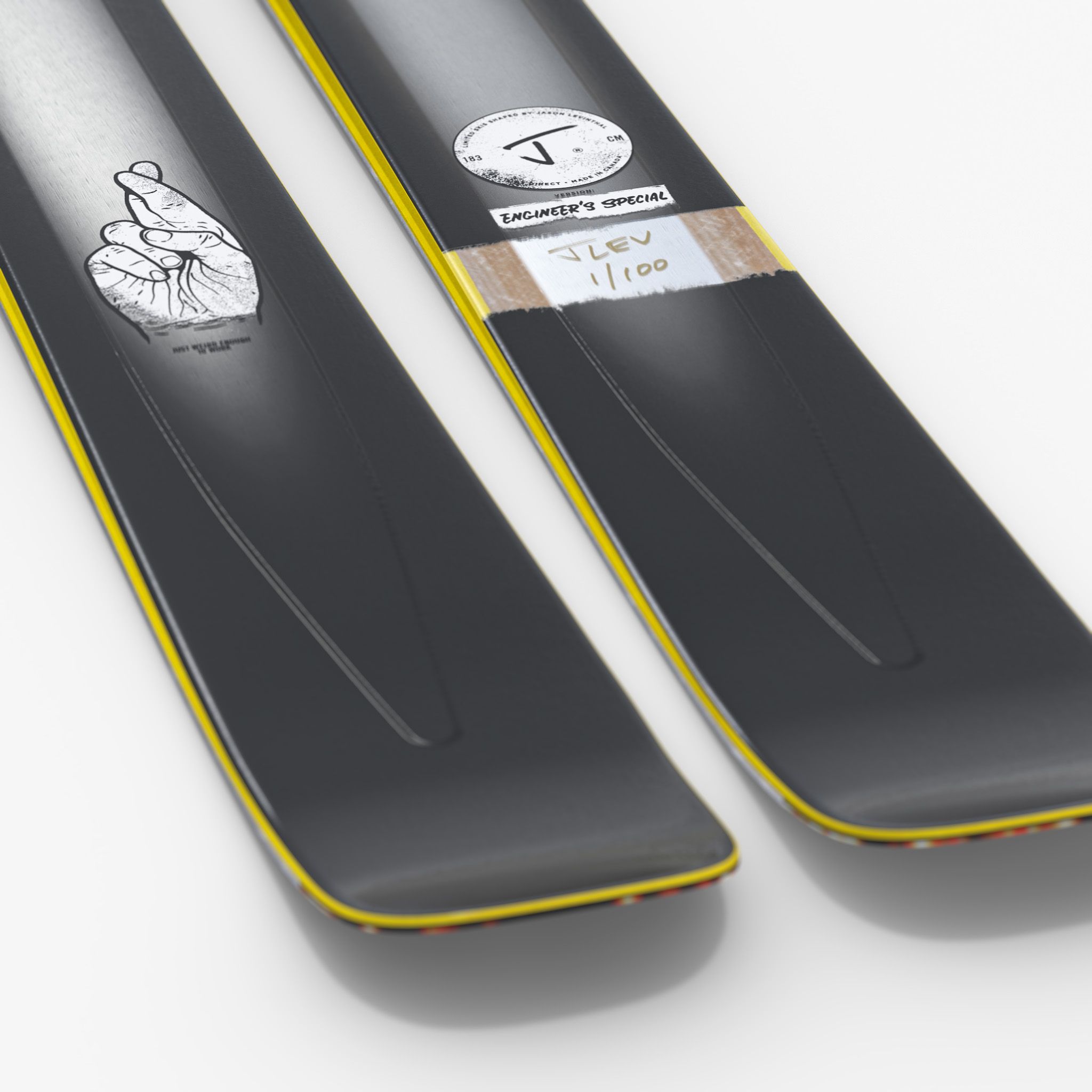 Engineer's Special · J skis • Limited Edition skis designed by