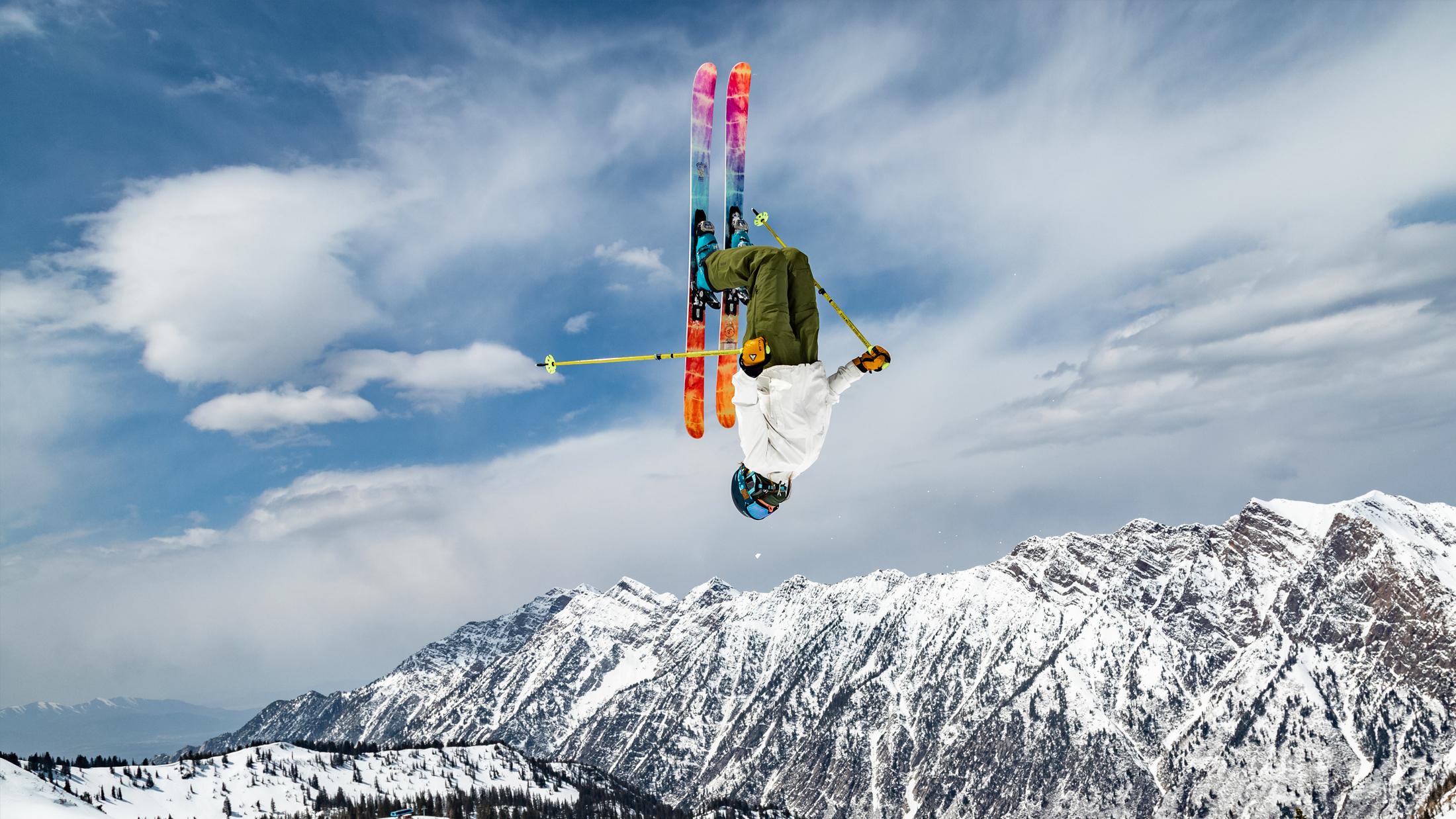 The Hotshot "PEACEOUT" Limited Edition Ski Shredding Image