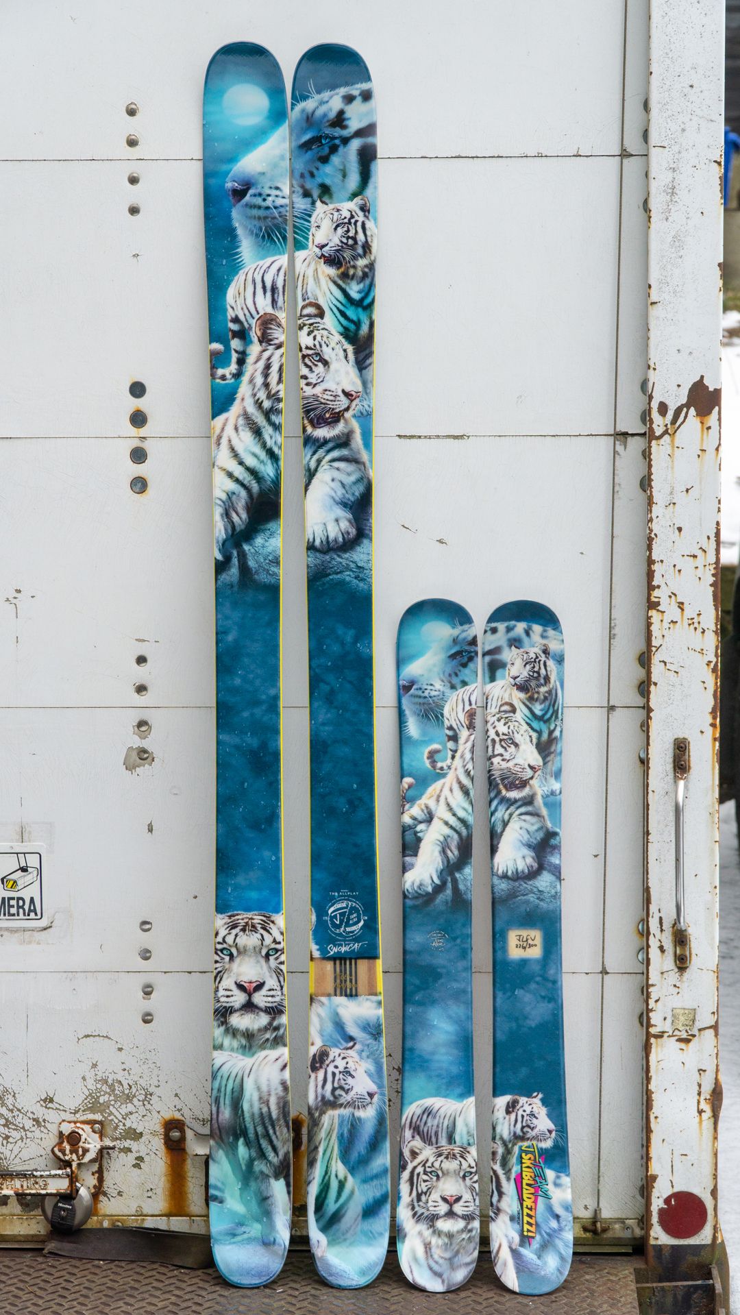 Snowcat · J skis • Limited Edition skis designed by Jason
